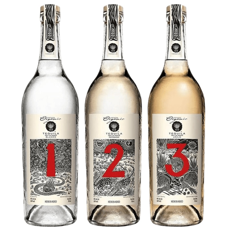 123 Organic Tequila Collection - 750ML