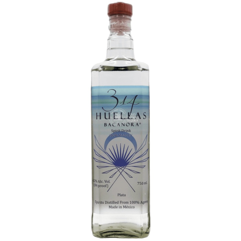 314 Huellas Bacanora Plata - 750ML