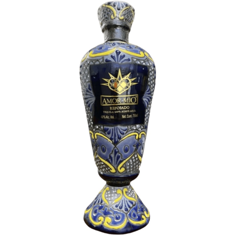 Amor Mio Tequila Reposado Ceramic - 750ML