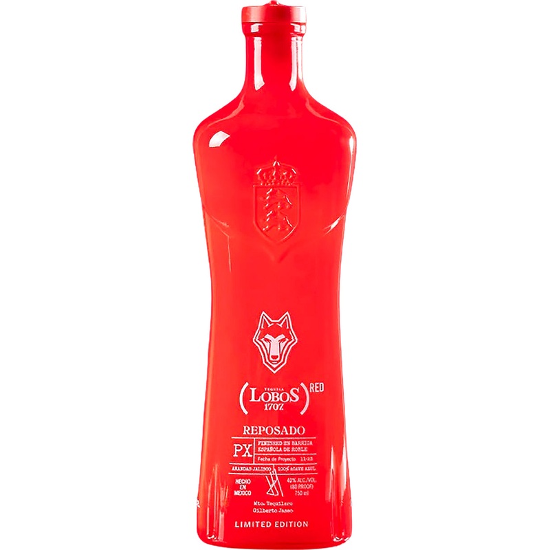Lobos 1707 RED Tequila Reposado By LeBron James