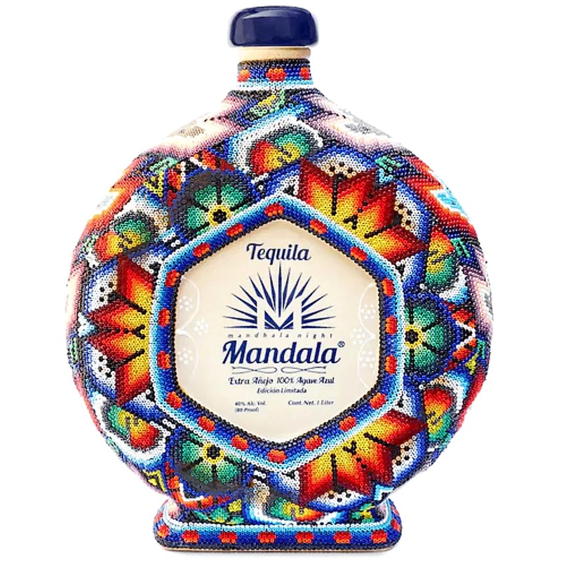 Mandala Extra Anejo Arte Huichol Tequila