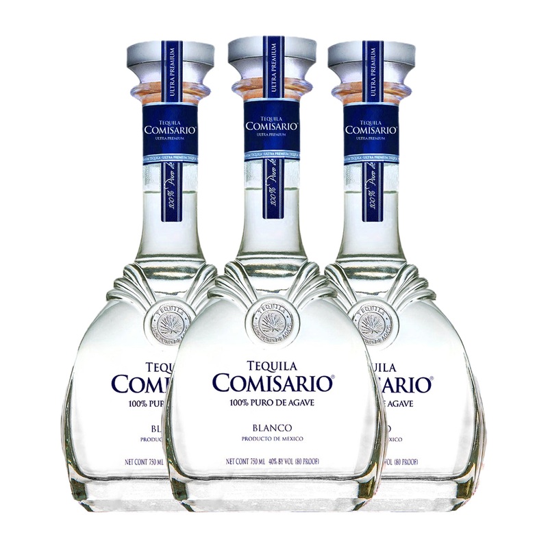 Comisario Tequila Blanco 3-Pack Bundle