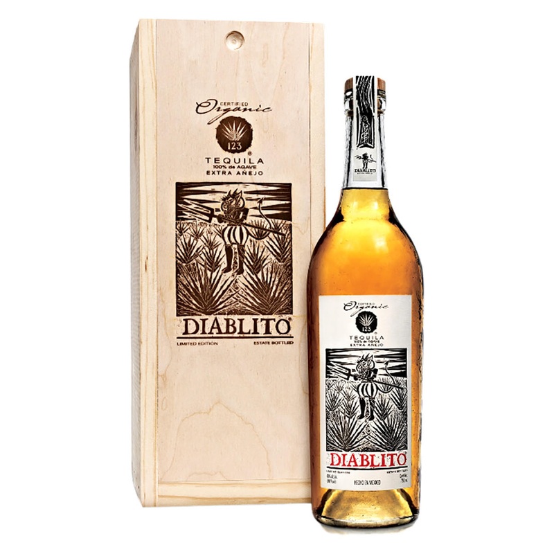 123 Organic Extra Aejo Diablito Tequila