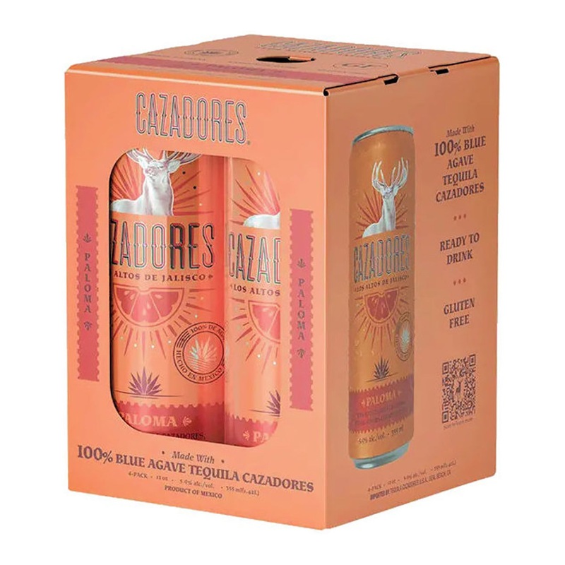 Cazadores Paloma Can 4-Pack