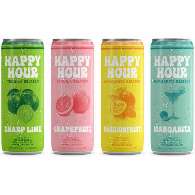 Happy Hour Tequila Seltzer 8-Pack