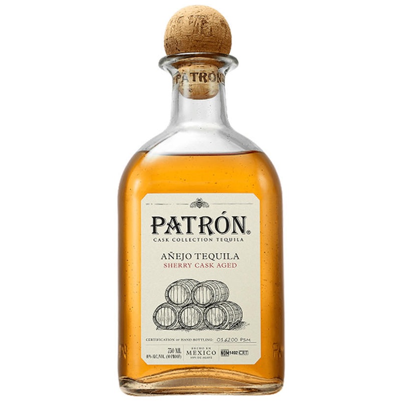 Patron Sherry Cask Aged Anejo Tequila