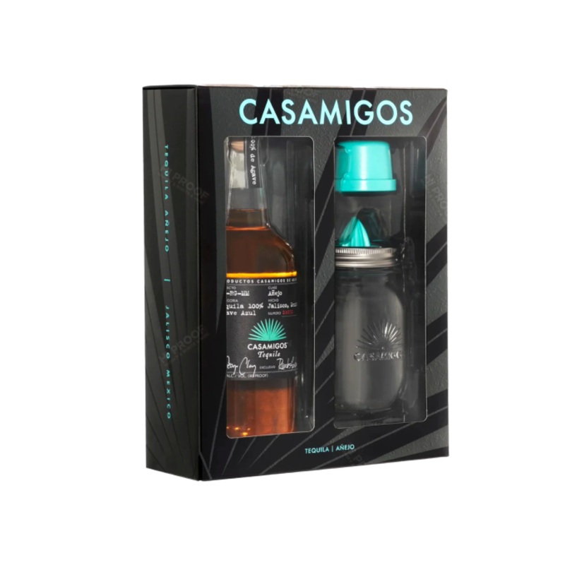Casamigos Anejo With Mason Jar Juicer 750ml (HR)