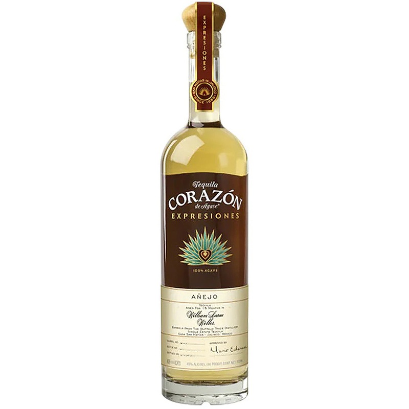 Corazon William Larue Weller Expresiones Aejo Tequila