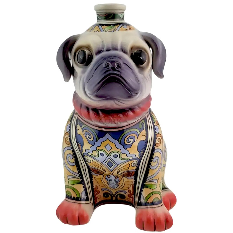 Oceano Azul Mr. Pug Anejo Blue Tequila