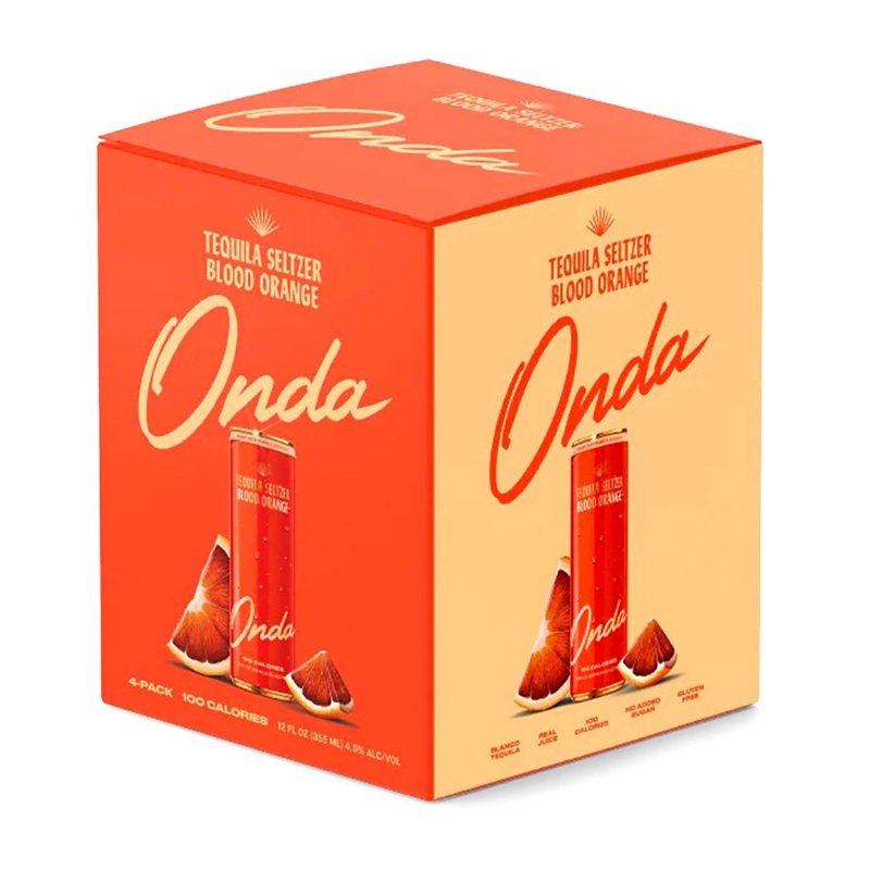 Onda Spakling Tequila Blood Orange 4-Pack