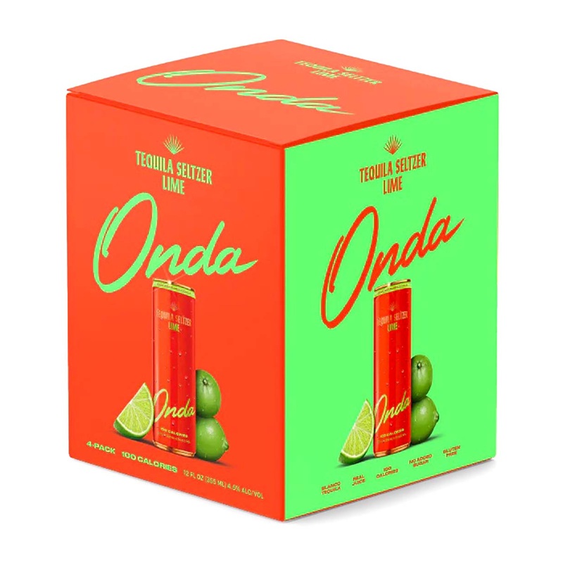 Onda Sparkling Tequila Lime 4-Pack