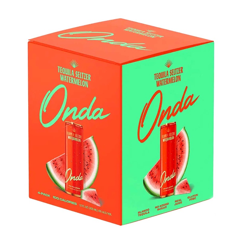 Onda Sparkling Tequila Watermelon 4-Pack