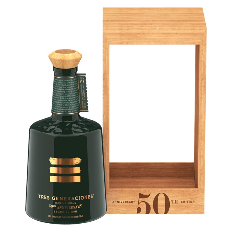 Sauza Tres Generaciones 50th Anniversary Anejo Tequila