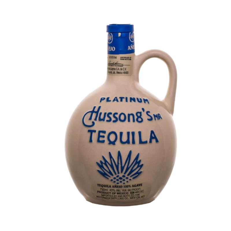 Hussongs Anejo Platinum 750ml (DNO P3)