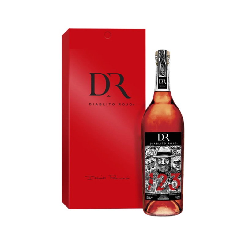 123 Diablito Rojo Extra Anejo 750ml(DNO P4)