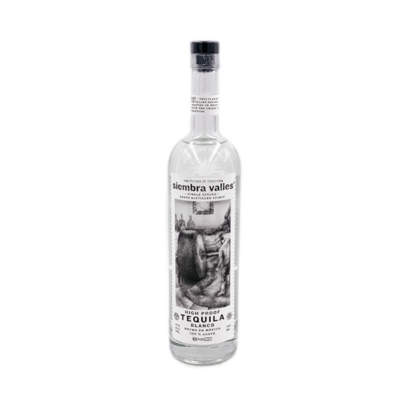 Siembra Valles High Proof Blanco 750ml