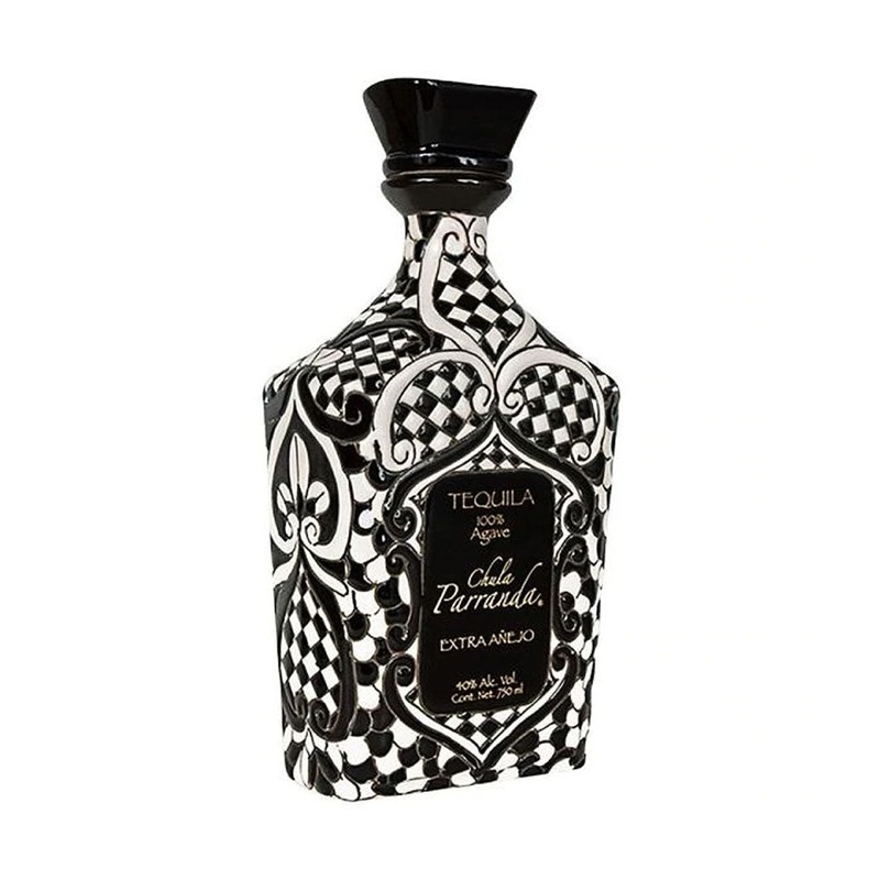 Chula Parranda Anejo Artesanal "Ceramic" Black Bottle