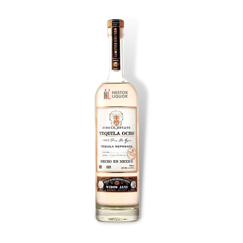 Tequila Ocho Reposado Aged in Widow Jane Bourbon Barrels 750ml