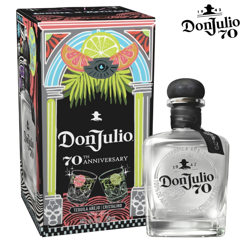 Don Julio 70th Summer of Mexicana Cristalino Anejo Tequila