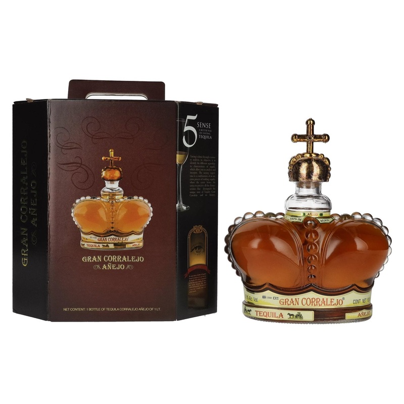 Gran Corralejo Tequila ANEJO 100% de Agave 38% Vol. 1l in Giftbox