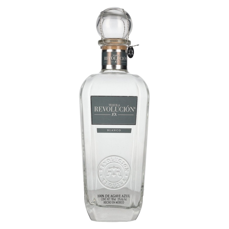 Tequila REVOLUCION BLANCO 100% de Agave Azul 35% Vol. 0,7l