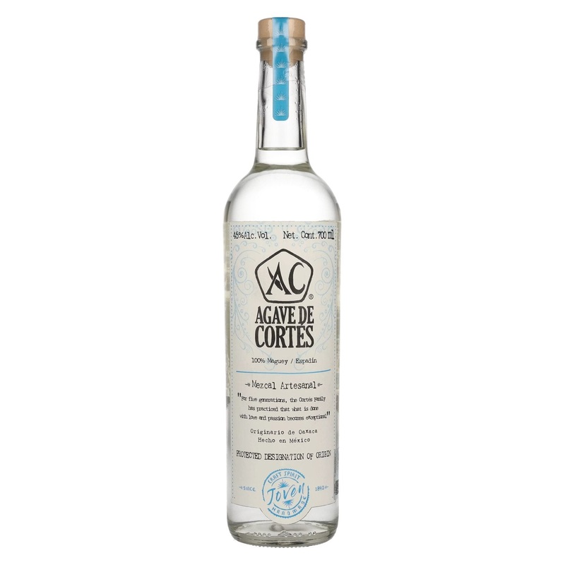 Agave de Cortes Mezcal Artesanal JOVEN 45% Vol. 0,7l