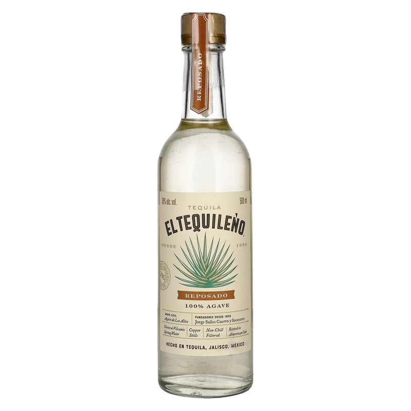 El Tequileno Reposado 100% Agave 38% Vol. 0,5l