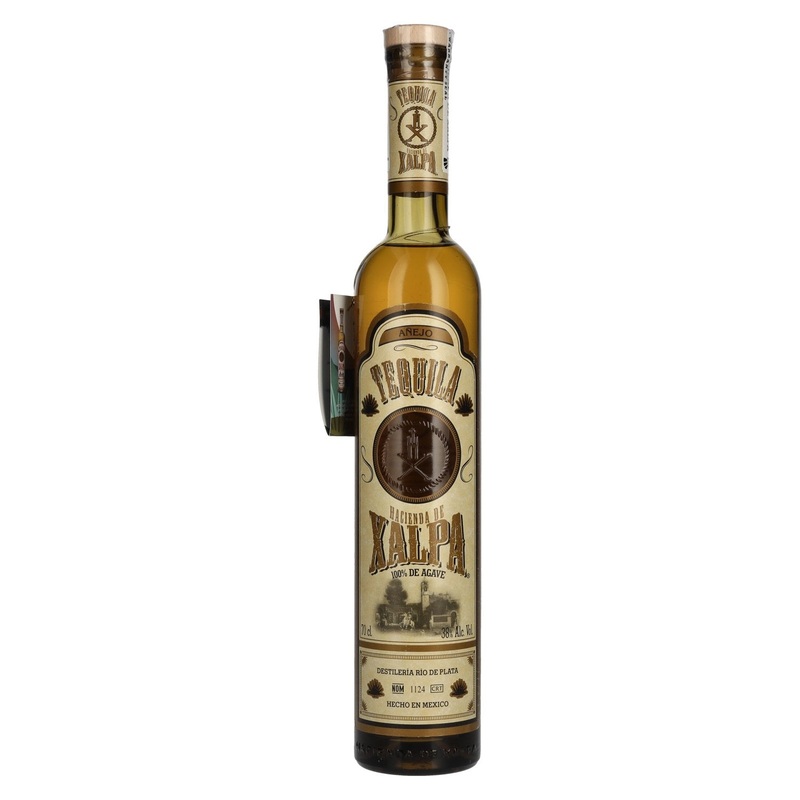 Hacienda De Xalpa Tequila Anejo 100% de Agave 38% Vol. 0,7l