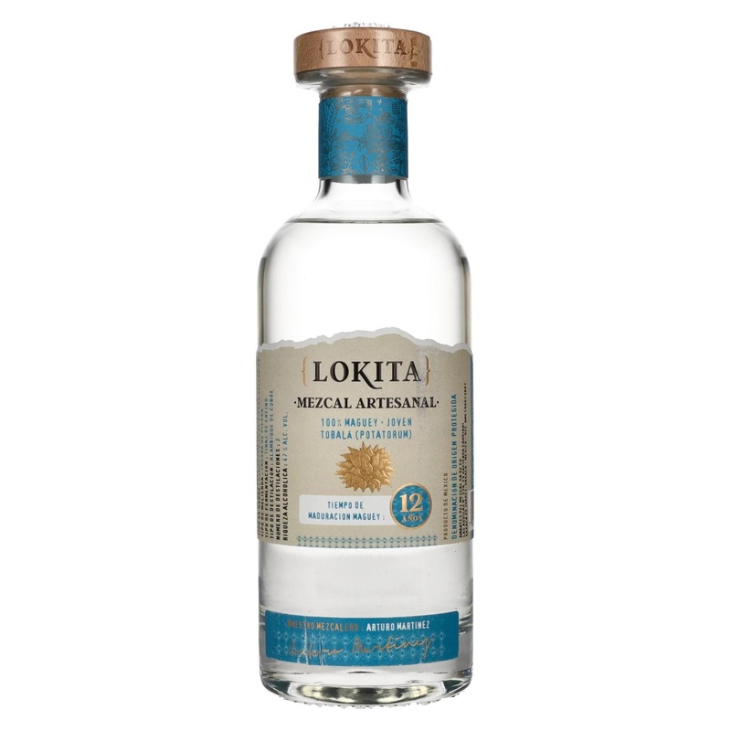Lokita 12 Anos 100% Maguey Mezcal Artesanal 47% Vol. 0,7l
