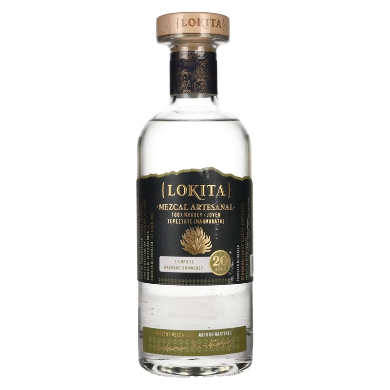 Lokita 20 Anos 100% Maguey Mezcal Artesanal 47% Vol. 0,7l
