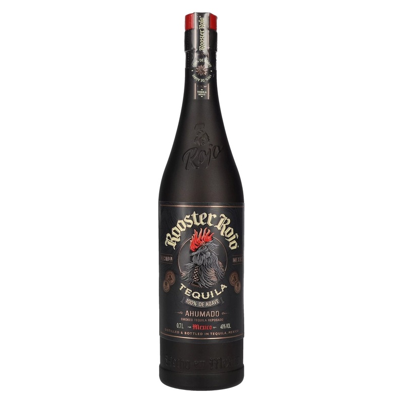 Rooster Rojo AHUMADO Tequila 100% de Agave 40% Vol. 0,7l