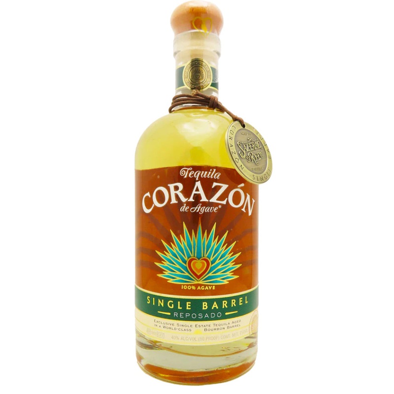 Corazon Single Barrel Reposado Aged in Sazerac Rye Barrels