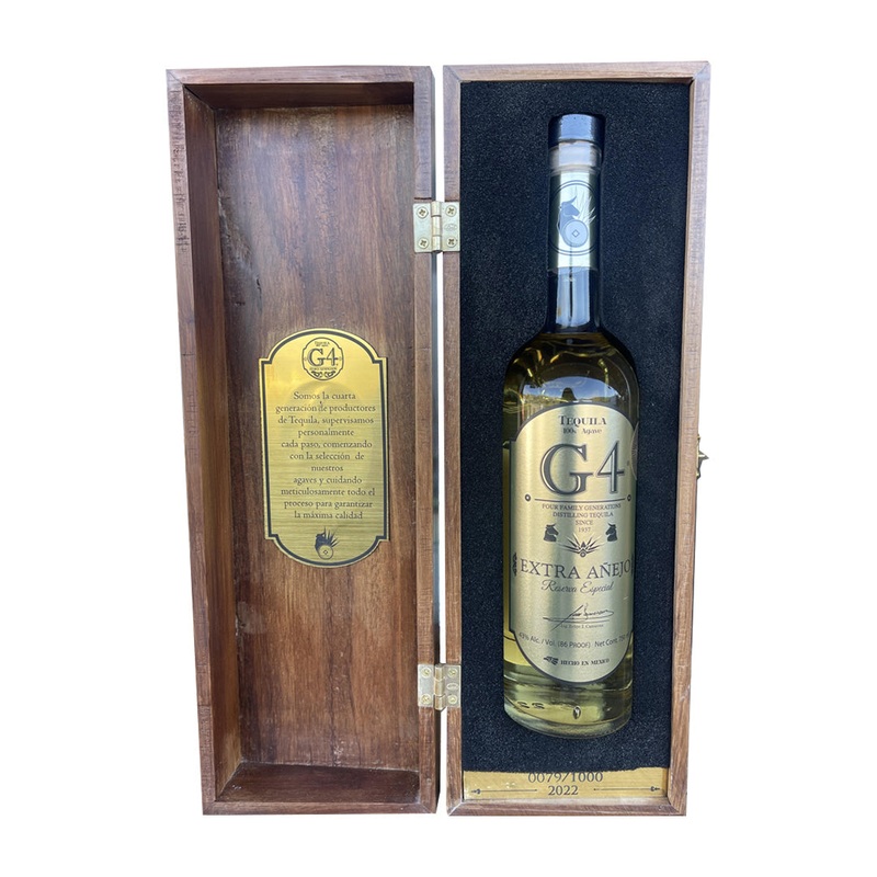 G4 Tequila 6 Year Old Extra Anejo