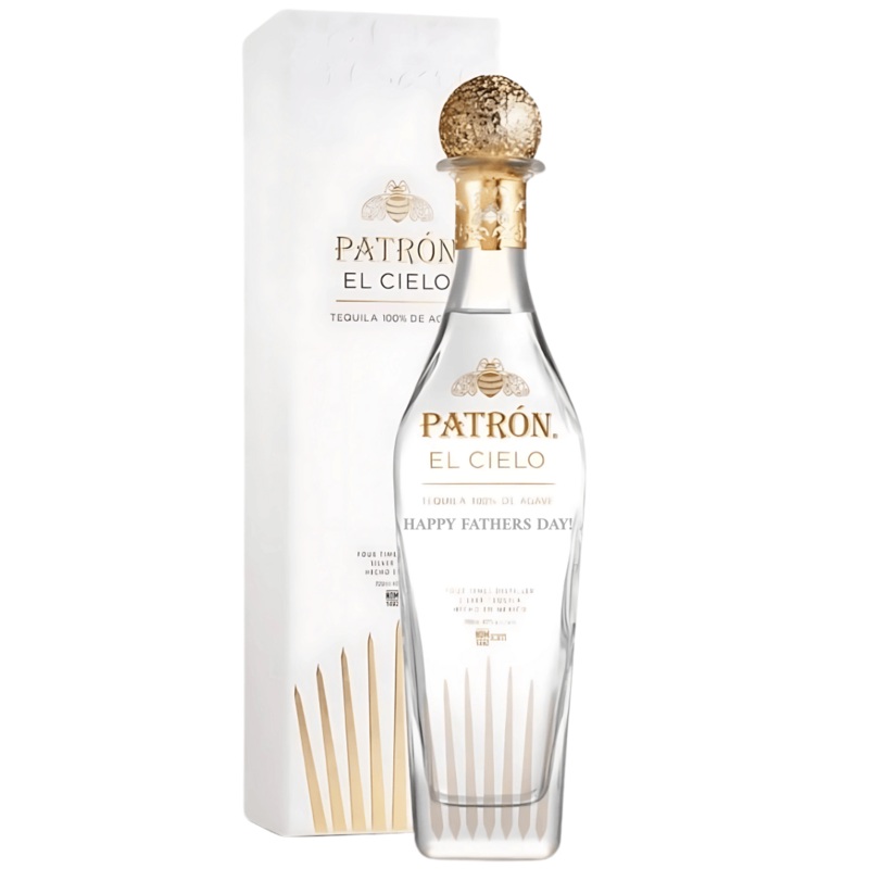 Patrn El Cielo 700mL "HAPPY FATHERS DAY!" Engraved Bottle 2025