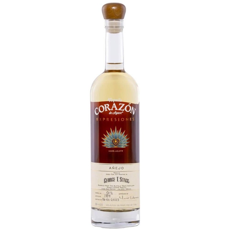 Tequila Corazn Expresiones George T. Stagg Aejo 2023 Release