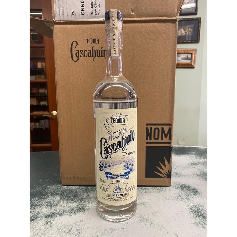 Cascahuin Tahona Blanco Tequila 750 ML