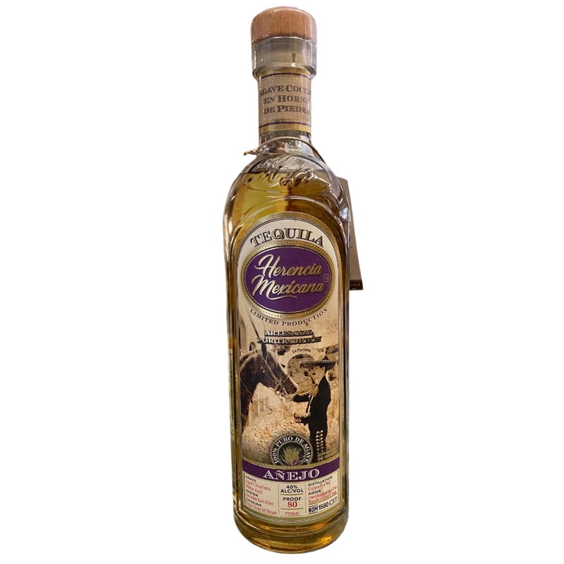 Herencia Mexicana Aejo Tequila 750 ML
