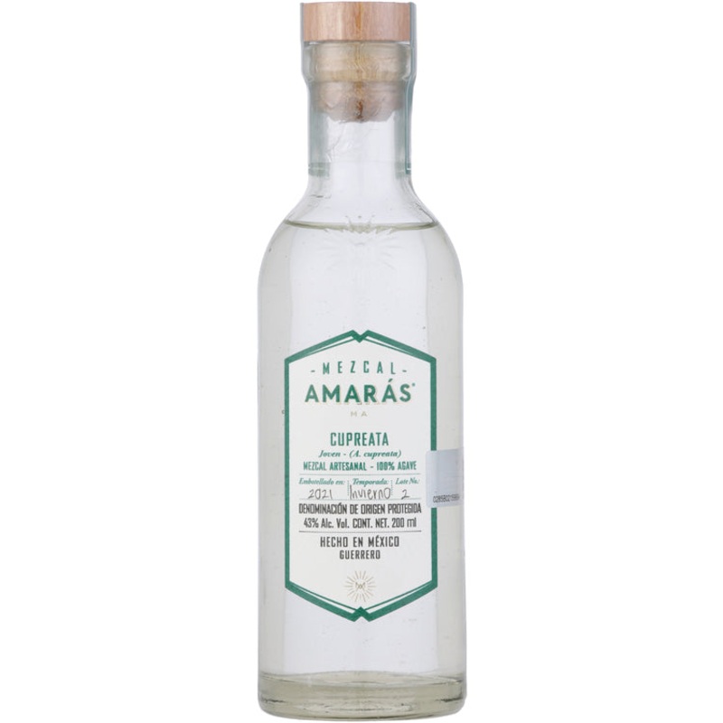 AMARAS MEZCAL JOVEN CUPREATA 86