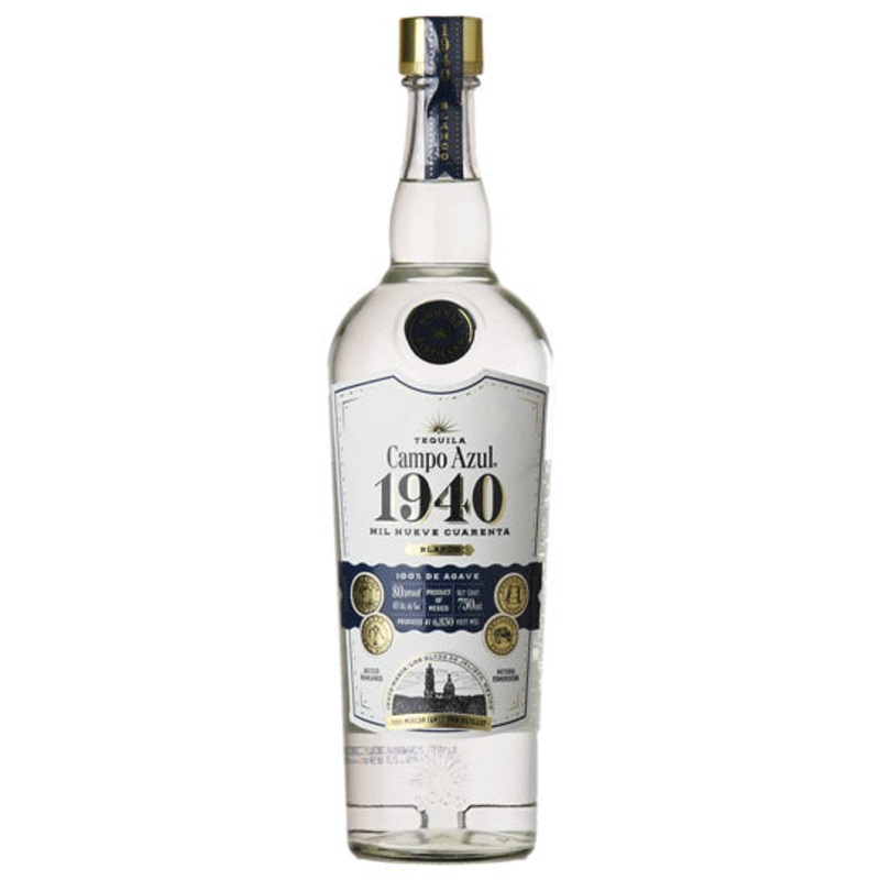 Campo Azul 1940 Blanco Tequila 750ml