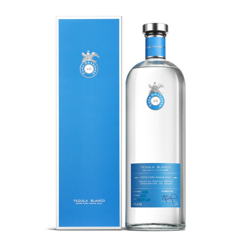 CASA DRAGONES TEQ BLANCO 80 BOX