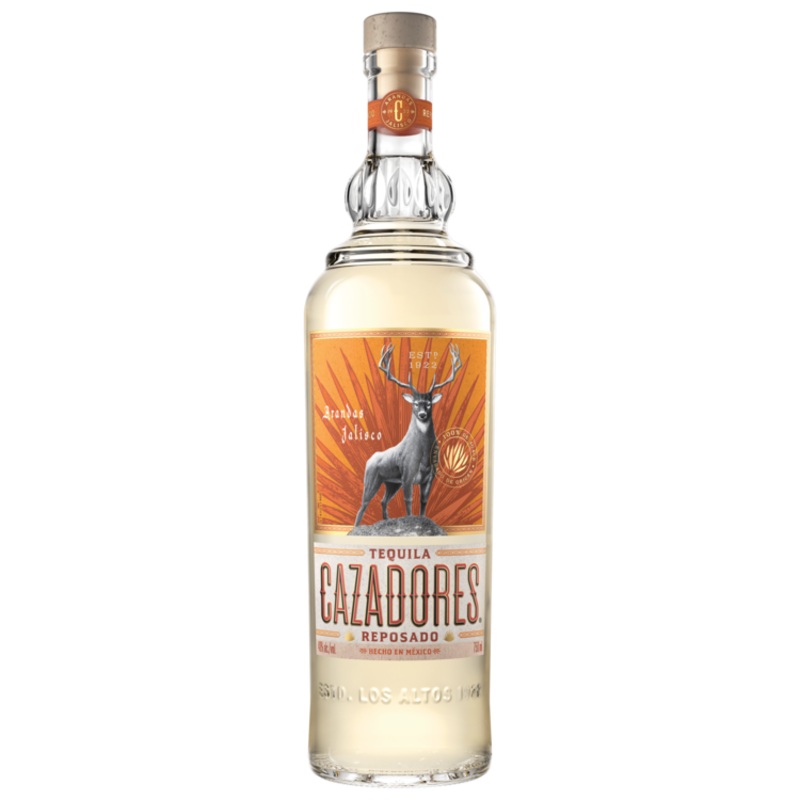 CAZADORES TEQ REPOSADO 80W/JARRITO