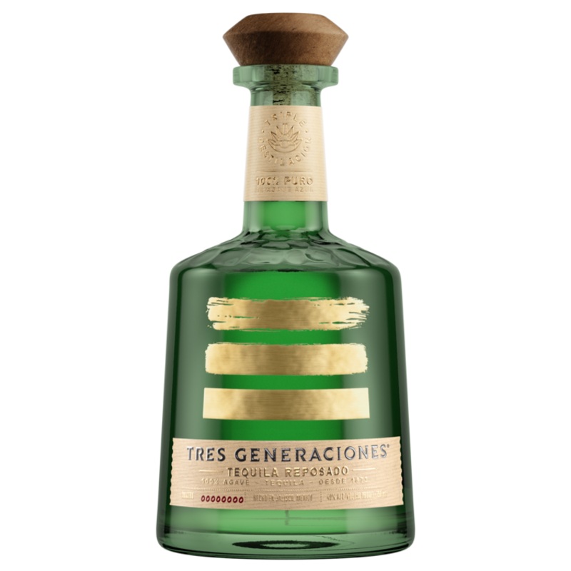 TRES GEN TEQ REPOSADO(ORG)80