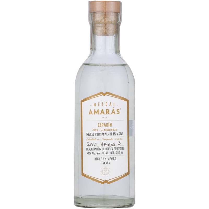 AMARAS MEZCAL JOVEN ESPADIN 82