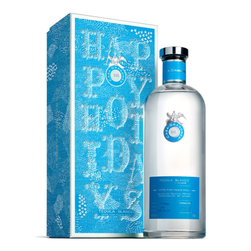 CASA DRAGONES TEQ BLANCO BOX HOLID