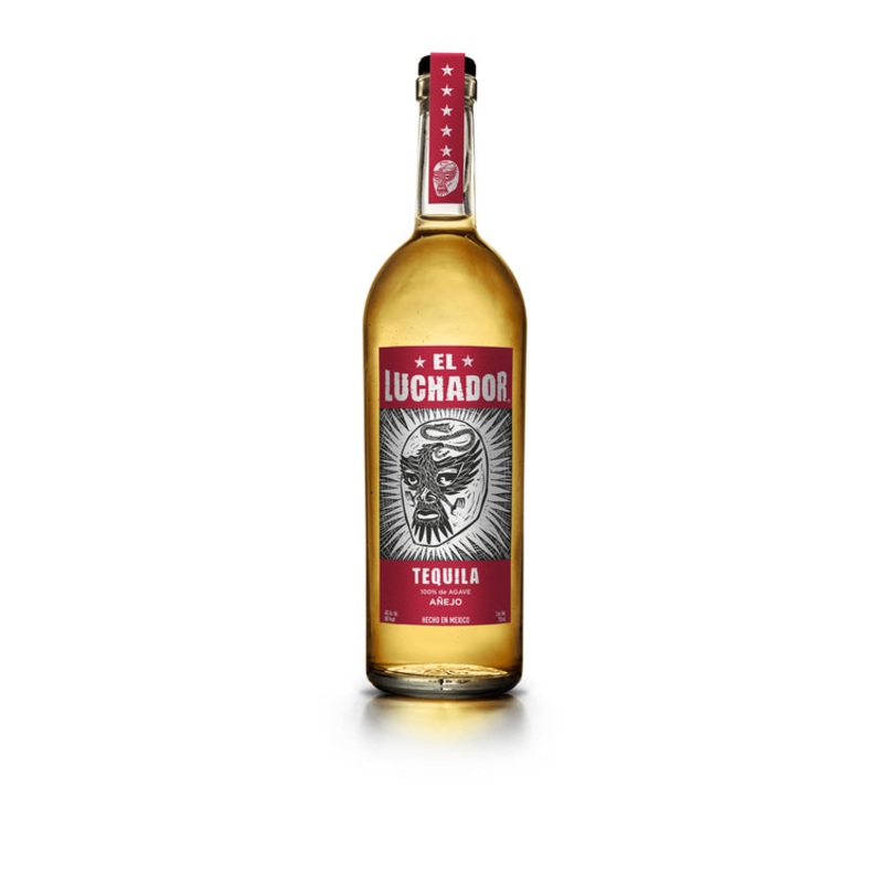 EL LUCHADOR TEQ REPOSADO 80