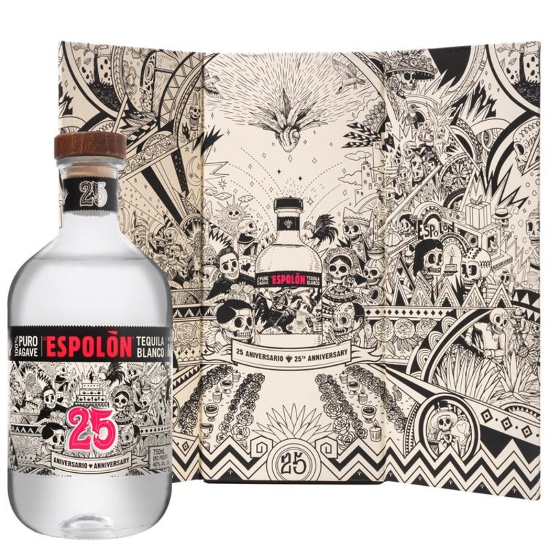 ESPOLON TEQ BLANCO 25TH ANNIV 80