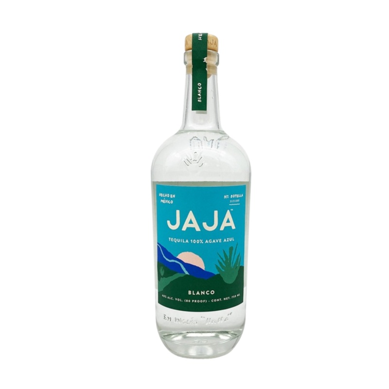 JAJA TEQ BLANCO 80 W/ 2 SHOT GLASS