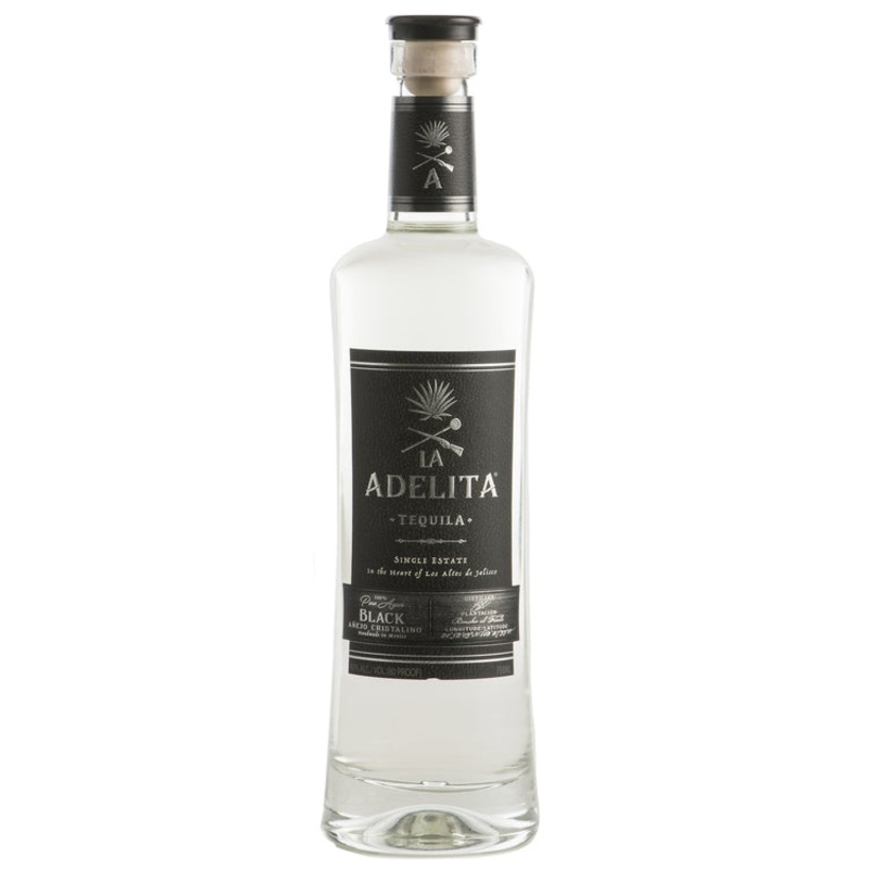 LA ADELITA TEQ BLK ANEJO CRIST 80
