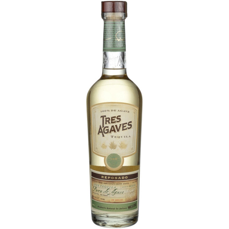TRES AGAVES TEQ REPOSADO(ORG)80