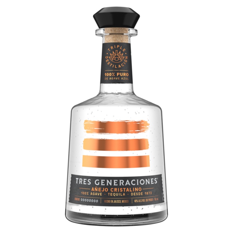 TRES GEN TEQ ANEJO CRISTALINO 80